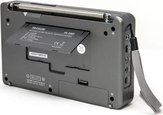 Alt view image 5 of 9 - Tecsun PL880 Portable Digital PLL Dual Conversion AM/FM, Longwave & Shortwave Radio with SSB (Single Side Band) Reception