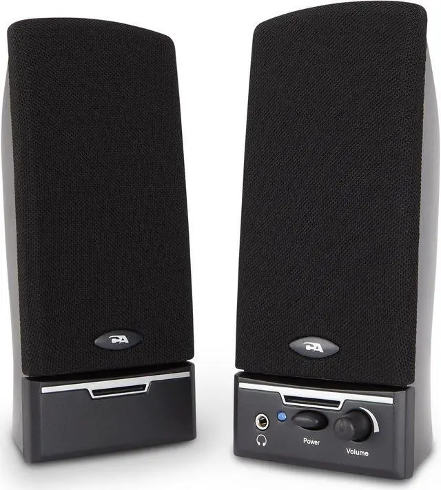 Alt view image 11 of 19 - Cyber Acoustics CA-2014 multimedia desktop computer speakers - NEW