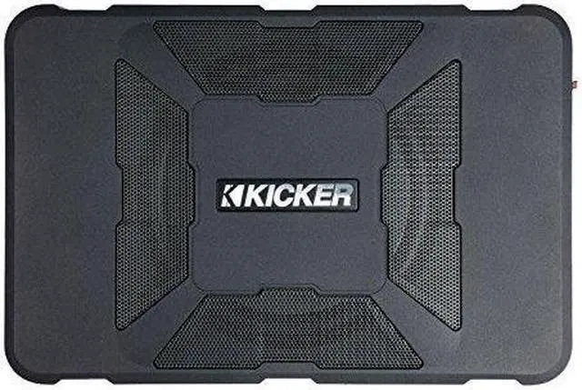Alt view image 12 of 20 - KICKER 11HS8 8" 150W Hideaway Car Audio Powered Subwoofer Sub Enclosure HS8