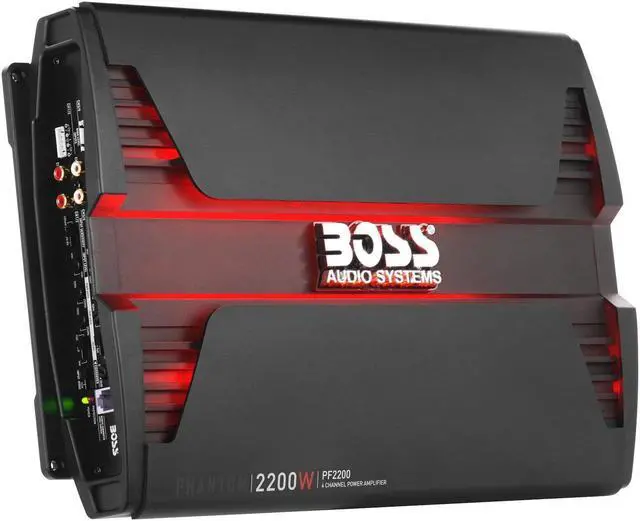 Alt view image 19 of 20 - BOSS Audio PF2200 Phantom 2200W 4 Channel Full Range, Class A/B Amplifier