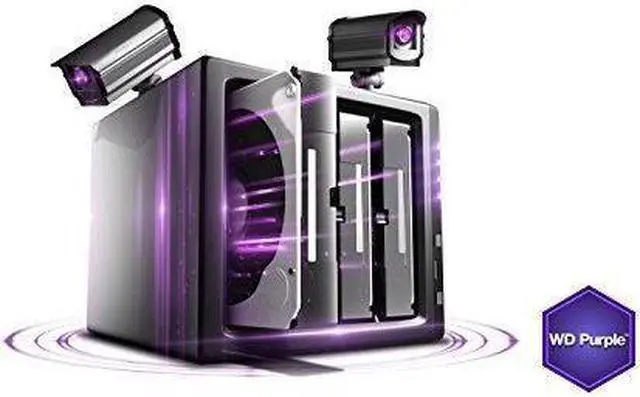 Alt view image 15 of 20 - WD Purple 4TB Surveillance Hard Disk Drive - 5400 RPM Class SATA 6 Gb/s 64MB Cache 3.5 Inch - WD40PURX [Old Version]