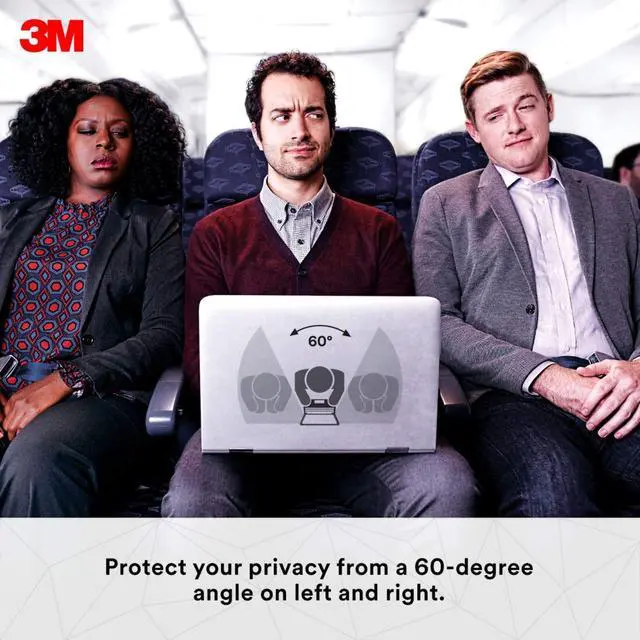 Alt view image 10 of 20 - 3M Frameless Notebook/Monitor Privacy Filters for 34 Widescreen Monitor 21:9
