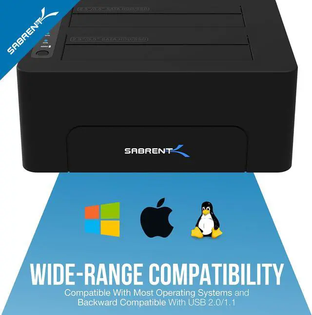 Sabrent Hard Drive Docking Station - Thumbnail 2