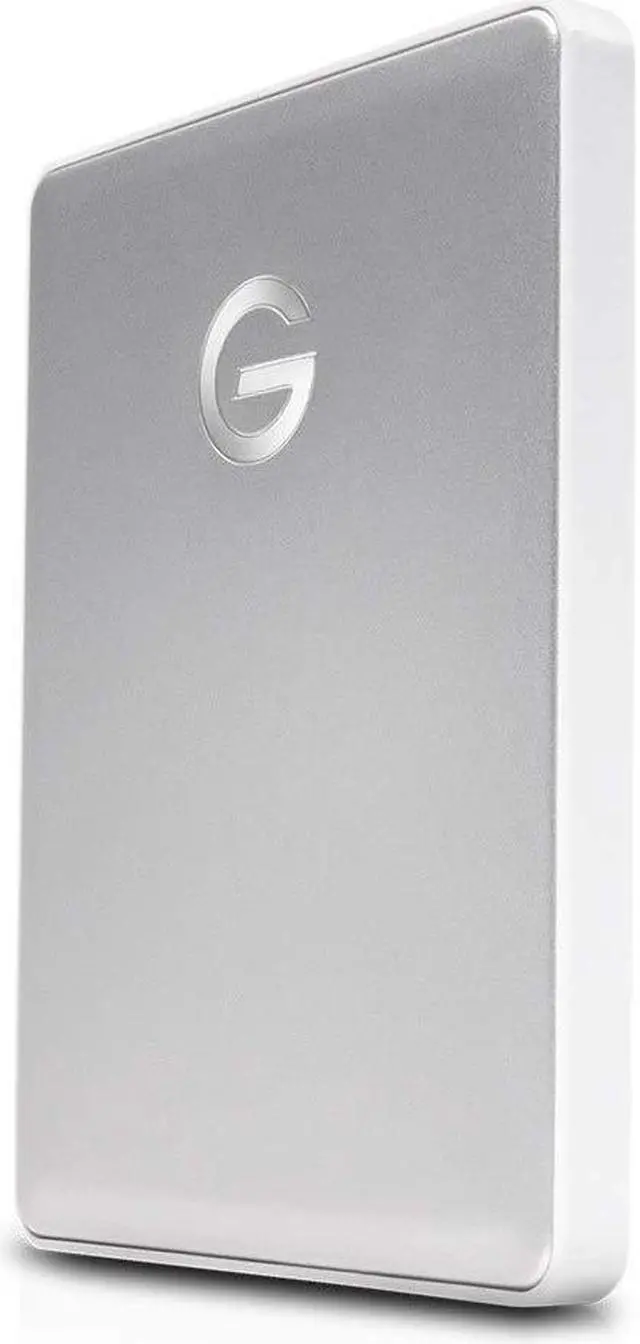 Alt view image 13 of 20 - G-Technology 2TB G-DRIVE mobile USB-C Portable External Hard Drive, USB 3.1 Gen 1, Silver (0G10339)