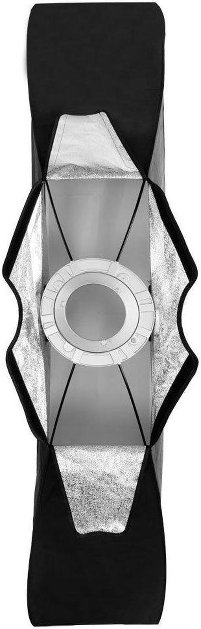 Alt view image 8 of 13 - Godox 35x160cm 14"x63" Beehive Honeycomb Grid Strip Softbox Bowens Mount for Studio Flash (2pcs)