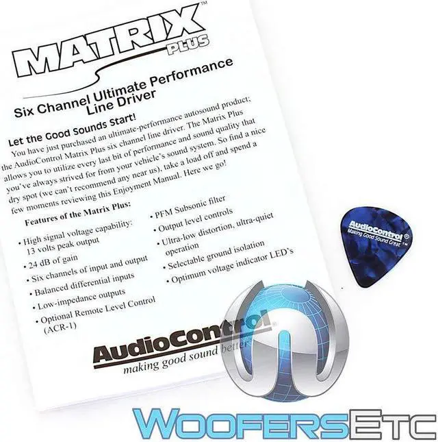 Alt view image 18 of 20 - Audiocontrol MATRIX PLUS 6-channel Line Driver