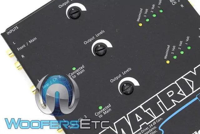 Alt view image 16 of 20 - Audiocontrol MATRIX PLUS 6-channel Line Driver