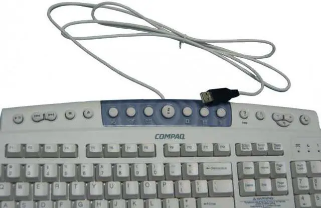 Main image of Compaq Beige Color USB Keyboard (KU-9978 )