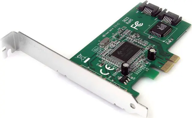 Main image of VIO 2-Port PCI Express Internal SATA II Controller Card Standard Profile