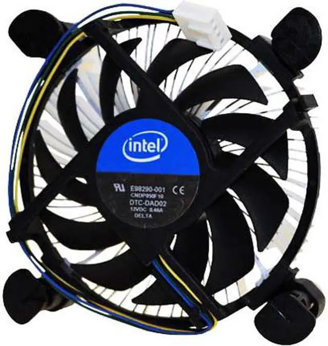 Main image of Genuine Intel Mini-ITX Cooling Fan for Socket LGA1200 / LGA115X Ultra Slim Low Profile 1U