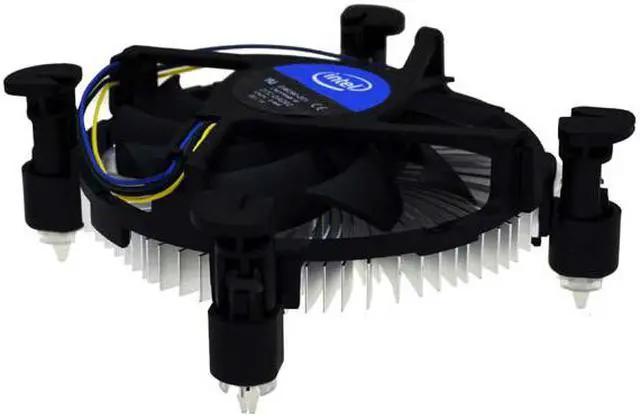 Alt view image 2 of 3 - Genuine Intel Mini-ITX Cooling Fan for Socket LGA1200 / LGA115X Ultra Slim Low Profile 1U
