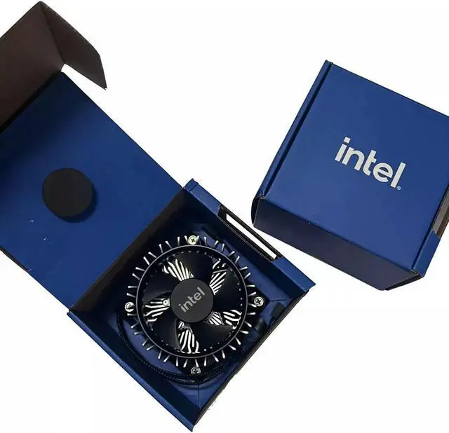 Alt view image 2 of 4 - Genuine Intel Laminar RH1 Heatsink Cooler LED Cooling CPU Fan ARGB for LGA1700 / LGA1851