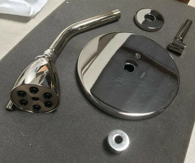 Alt view image 3 of 6 - Phylrich DPB3130-014 - Pressure Balance Shower Set - Lever Handle - Polished Nickel