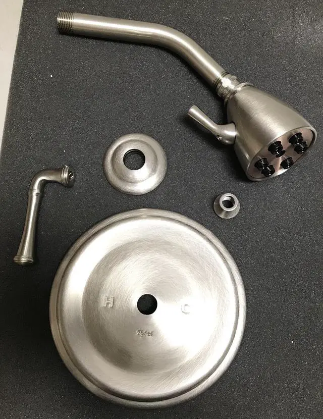 Alt view image 2 of 5 - Phylrich DPB3205-015 Pressure Balance Shower Set - Satin Nickel