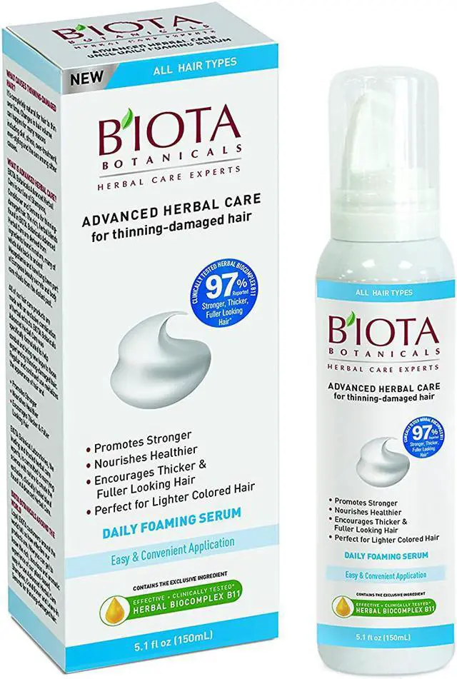 Main image of Biota Botanicals Advanced Herbal Care Daily Foaming Serum, 5.1 Fl Oz.