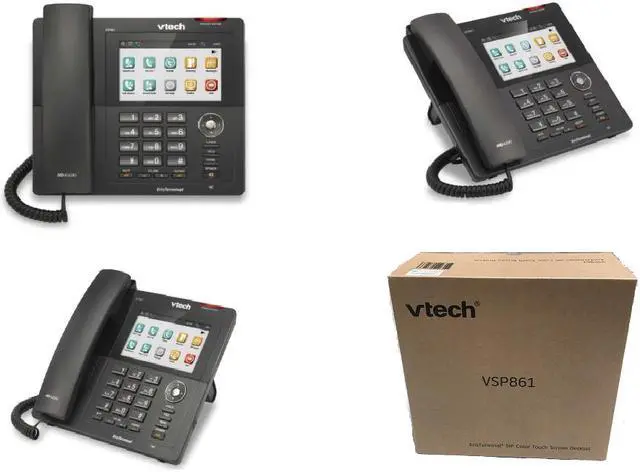 Alt view image 3 of 17 - Vtech VSP861 ErisTerminal ,DECT RF module embedded for cordless handset