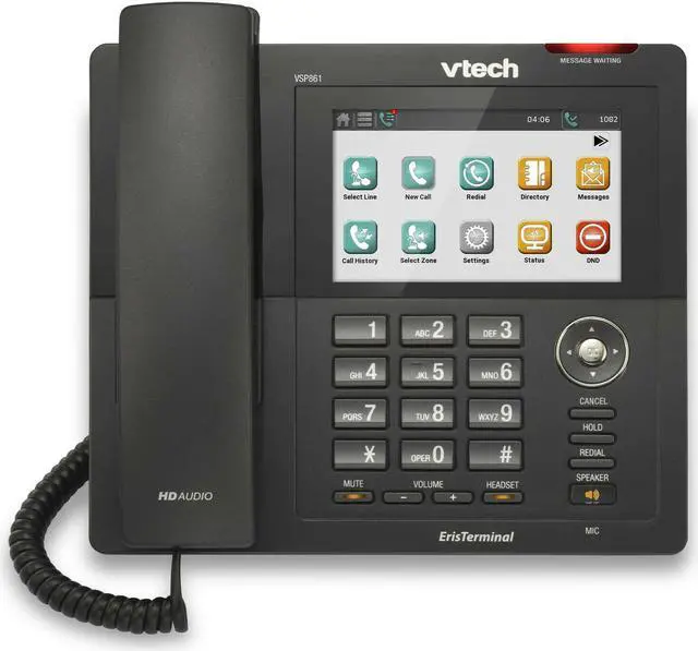 Alt view image 2 of 17 - Vtech VSP861 ErisTerminal ,DECT RF module embedded for cordless handset