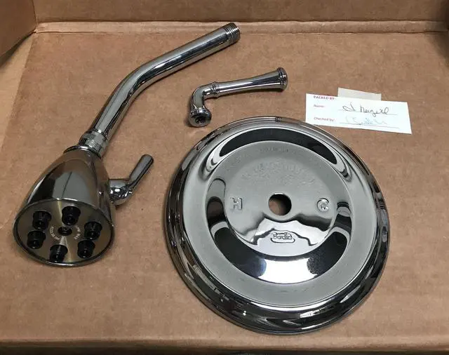 Alt view image 2 of 2 - Phylrich 3RING Pressure Balance Shower Set DPB3205-026 Polished Chrome