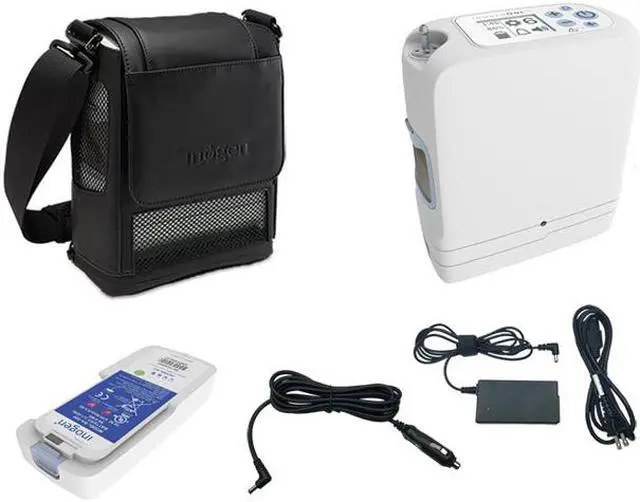 Alt view image 2 of 4 - INOGEN ONE G5, Newest Model** Rated #1 in Portable HIGH Flow Oxygen (1-6). ONLY 4.7 POUNDS