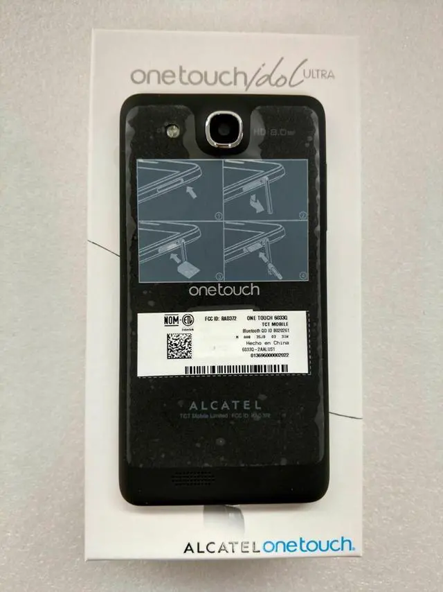 Alt view image 4 of 5 - Alcatel OneTouch Idol Ultra, 6033, Black, 16GB, T-Mobile, 4.7