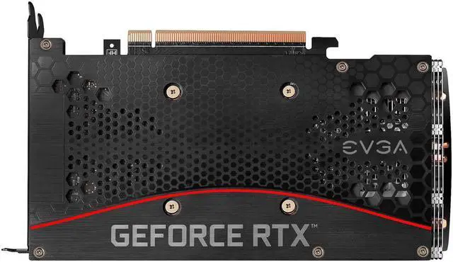 Alt view image 6 of 7 - EVGA GeForce RTX 3060 XC GAMING, 12G-P5-3657-KR / 12G-P5-3657-KB, 12GB GDDR6, Dual-Fan, Metal Backplate