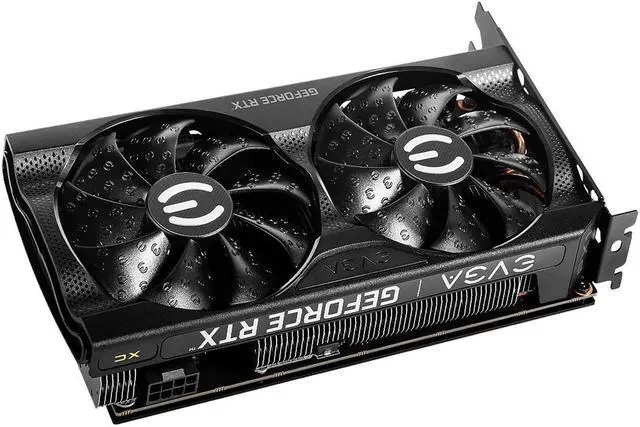 Alt view image 5 of 7 - EVGA GeForce RTX 3060 XC GAMING, 12G-P5-3657-KR / 12G-P5-3657-KB, 12GB GDDR6, Dual-Fan, Metal Backplate