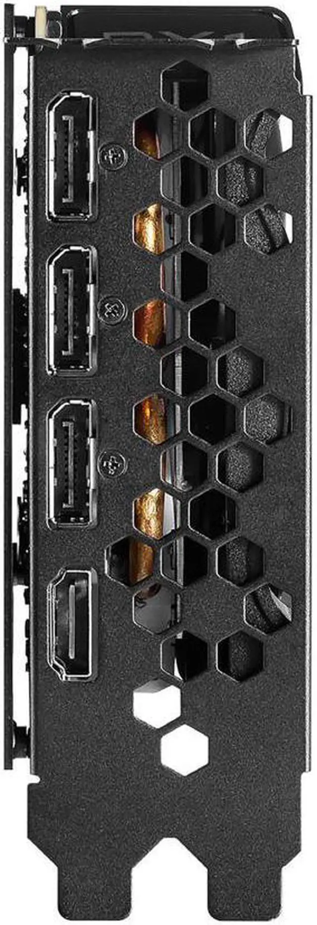 Alt view image 7 of 7 - EVGA GeForce RTX 3060 XC GAMING, 12G-P5-3657-KR / 12G-P5-3657-KB, 12GB GDDR6, Dual-Fan, Metal Backplate