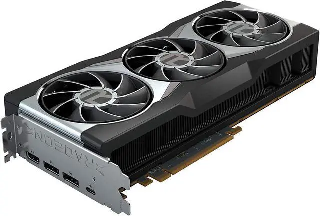 Alt view image 2 of 6 - XFX RX 6800 XT 16GB GDDR6 2xDP HDMI USB-C PCIe 4.0 Graphics Card RX-68TMATFD8