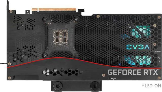 Alt view image 7 of 7 - EVGA GeForce RTX 3080 Ti FTW3 ULTRA HYDRO COPPER GAMING, 12G-P5-3969-KR, 12GB GDDR6X, ARGB LED, Metal Backplate