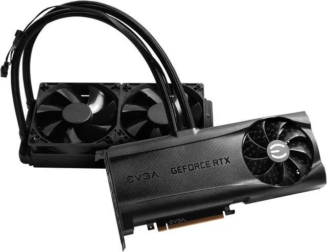 Alt view image 2 of 6 - EVGA GeForce RTX 3090 XC3 ULTRA HYBRID GAMING, 24G-P5-3978-KR, 24GB GDDR6X, ARGB LED, Metal Backplate