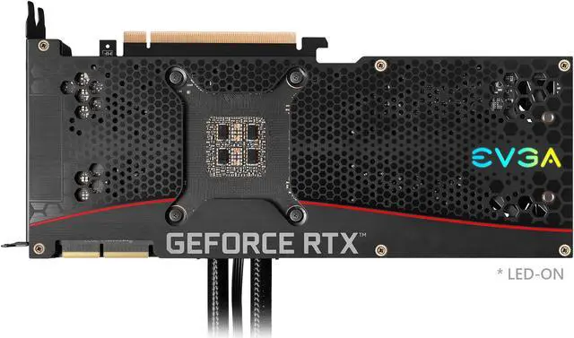 Alt view image 6 of 6 - EVGA GeForce RTX 3090 XC3 ULTRA HYBRID GAMING, 24G-P5-3978-KR, 24GB GDDR6X, ARGB LED, Metal Backplate