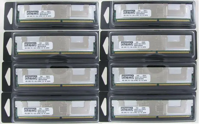 Main image of 64GB (8X8GB) KIT MEMORY RAM FOR Sun SPARC Enterprise T5120, T5140, T5220