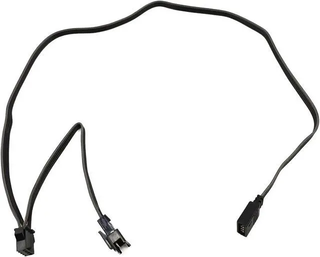 Alt view image 2 of 4 - Airgoo 4-Pin RGB Spliter, for ASUS Aura RGB, MSI Mystic Light, ASROCK Aura RGB Motherboard with 12v 4-pin RGB Header, 2 Packs