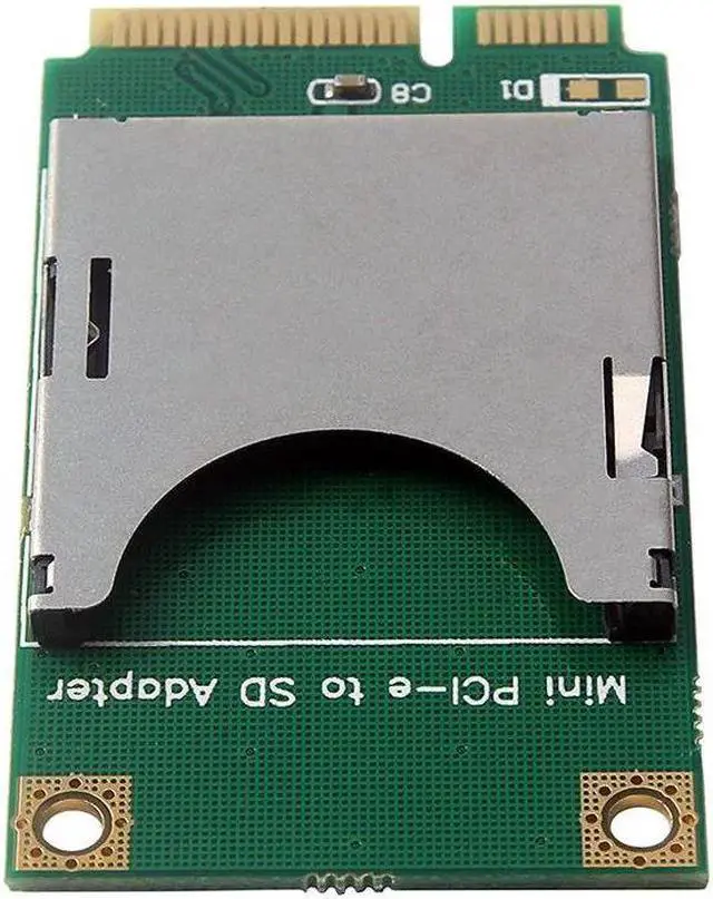 Alt view image 3 of 7 - SD Card to MINI PCI-E Interface Port Adapter Mini PCI Express SSD SD Card Converter For Laptop Netbook