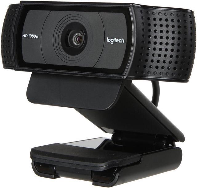 High-Performance Logitech HD Pro Webcam C920, Widescreen Video Calling Recording, Full HD 1080p 720p Camera ,Fast uploads with H.264, Desktop or Laptop Webcam,For Windows Mac OS Android Webcam Web Cams -