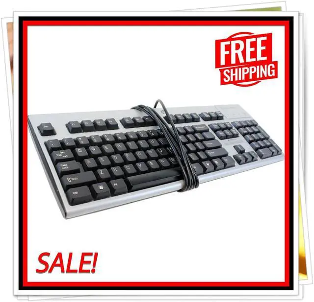 Main image of HP Smart Card USB BFR-PVC JB Keyboard - US Layout - 434822-004 - Low Price! Fast Shipping!