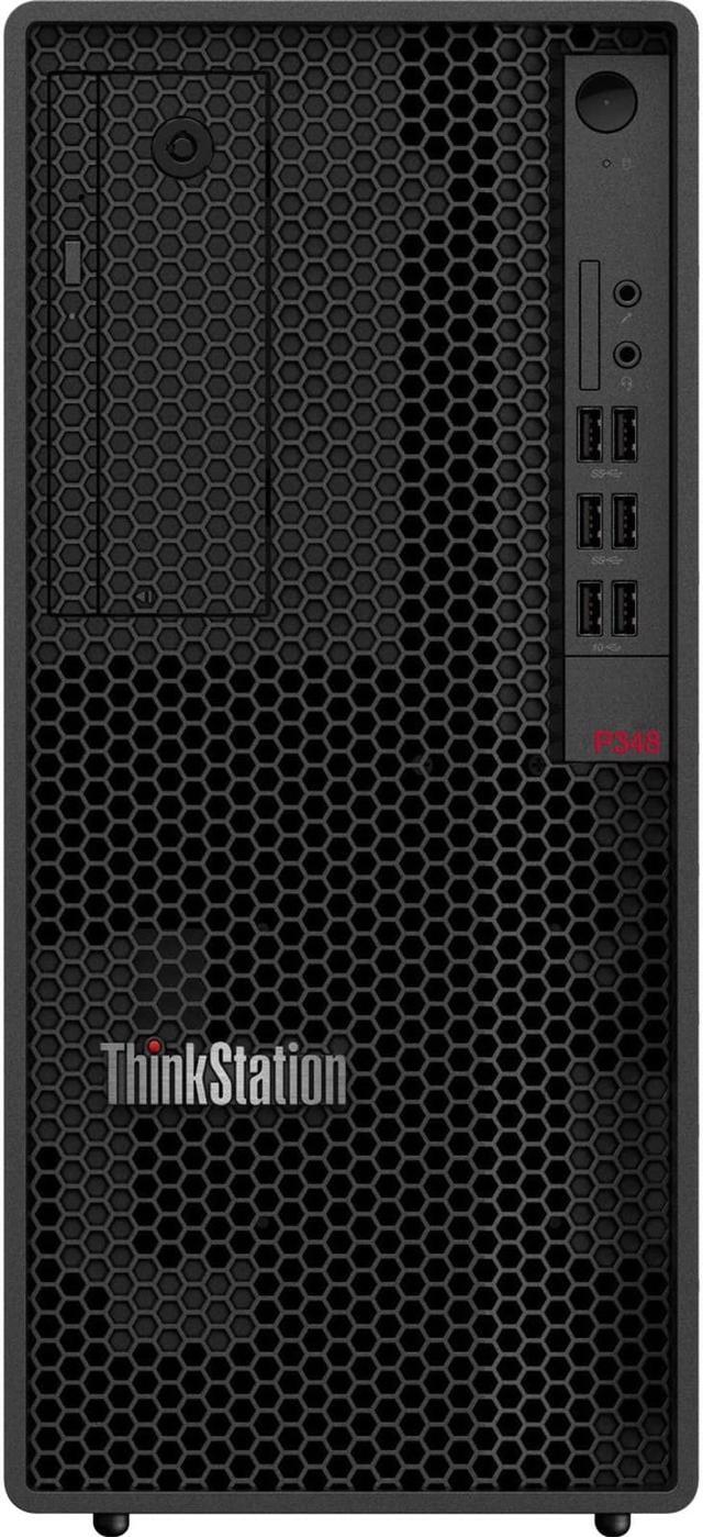 Alt view image 10 of 12 - Lenovo ThinkStation P348 30EQ0219US Workstation - 1 x Intel Core i7 Octa-core (8 Core) i7-11700 11th Gen 2.50 GHz - 16 GB DDR4 SDRAM RAM - 512 GB SSD - Tower - Intel B560 Chip - Windows 10 Pro 64-bit