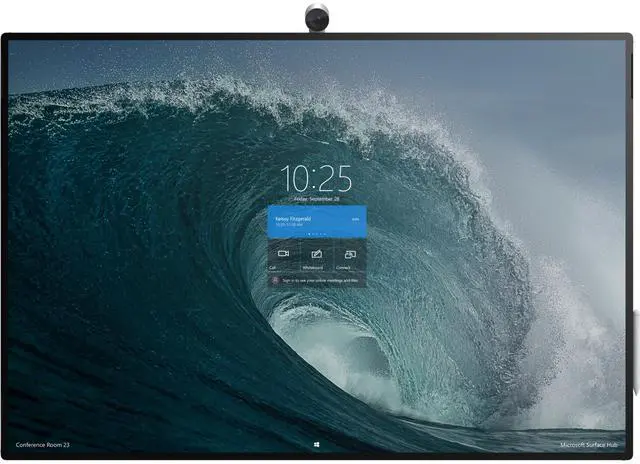 Alt view image 5 of 5 - Microsoft Surface Hub 2S All-in-One Computer - Core i5 - 8 GB RAM - 128 GB SSD - 50" 3840 x 2560 Touchscreen Display - Desktop - Platinum