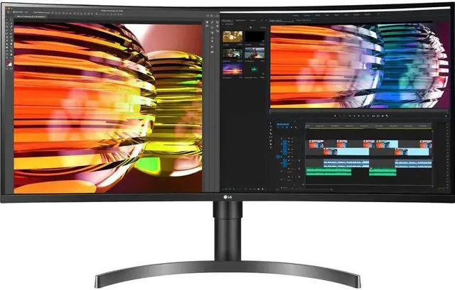 Alt view image 2 of 19 - LG Ultrawide 35BN75CN-B 35" 100Hz UW-QHD 3440x1440, VA, USB-C Curved Monitor