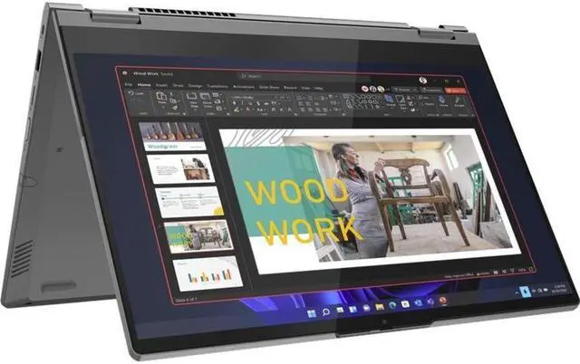 Alt view image 10 of 19 - Lenovo ThinkBook 14s Yoga G2 IAP 21DM003QUS 14" Touchscreen Notebook - Full HD - 1920 x 1080 - Intel Core i5 12th Gen i5-1235U Deca-core (10 Core) - 16 GB Total RAM - 8 GB On-board Memory - 256 GB...