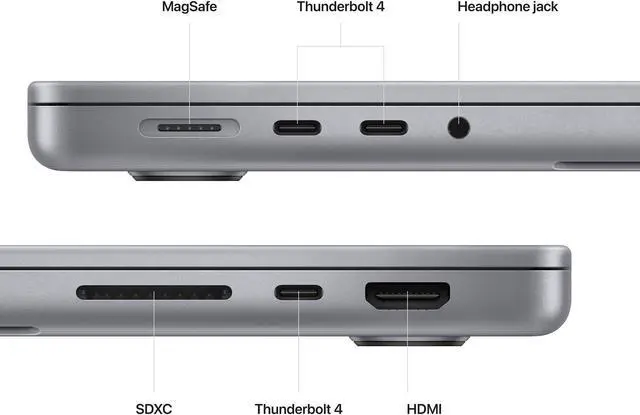 Alt view image 3 of 4 - Apple Macbook Pro A2779 14.2" Notebook Apple M2 Pro 16 GB Unified RAM 1TB SSD MacOS