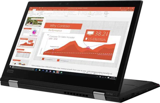 Main image of Lenovo ThinkPad L390 Yoga 13.3" 2 in 1 Notebook Intel i5-8365U 16 GB DDR4 256 GB M.2 Windows 11 Pro 64-Bit