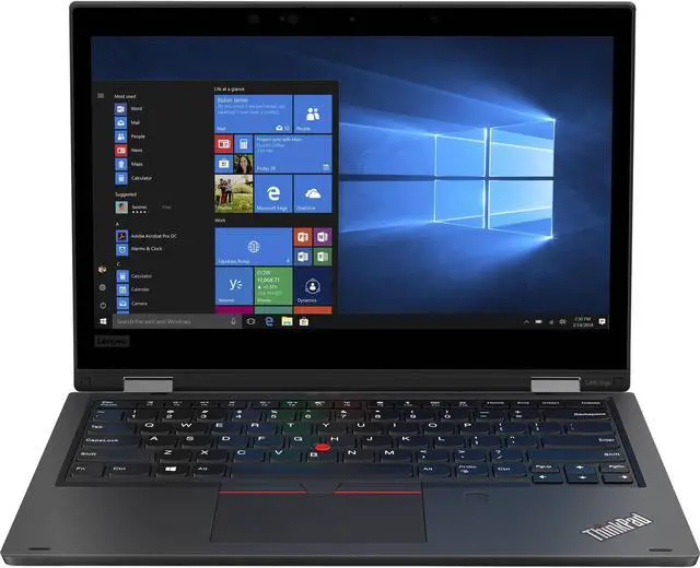 Alt view image 4 of 4 - Lenovo ThinkPad L390 Yoga 13.3" 2 in 1 Notebook Intel i5-8365U 16 GB DDR4 256 GB M.2 Windows 11 Pro 64-Bit