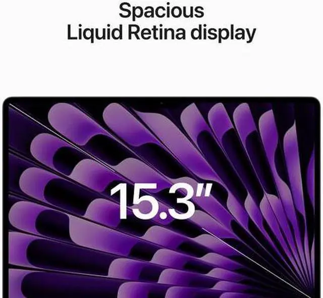 Alt view image 3 of 4 - Apple MacBook Air (2023) w/ Touch ID - Space Grey MQKP3LL 15.3" Notebook Apple M2 8 GB RAM 256 GB SSD MacOS