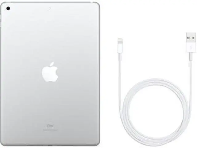 Alt view image 4 of 4 - Refurbished (Excellent) - Apple iPad (7th Gen) - Silver 10.2" Tablet Apple A10 3 GB RAM 32 GB eMMC MacOS