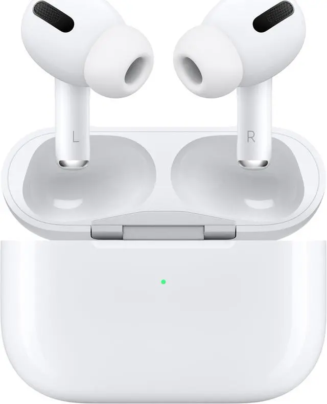 Alt view image 11 of 12 - Apple AirPods Pro Wireless In-Ear Headphones, MWP22AM/A - White