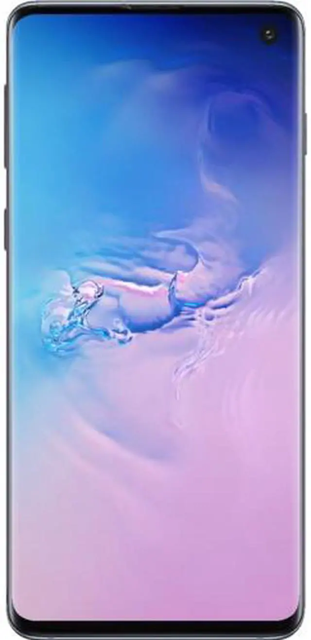 Main image of Samsung Galaxy S10 G973U 4G LTE GSM/CDMA Unlocked Android Phone - (Certified Refurbished) 6.1" Prism Blue 128GB 8GB RAM