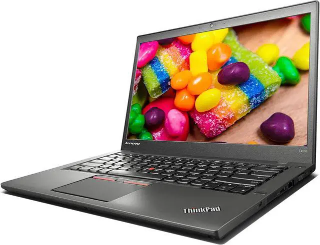 Alt view image 3 of 7 - Lenovo Laptop ThinkPad T450s Intel Core i7 5th Gen 5600U (2.60 GHz) 8 GB Memory 256 GB SSD 14” Windows 10 Pro 64-bit