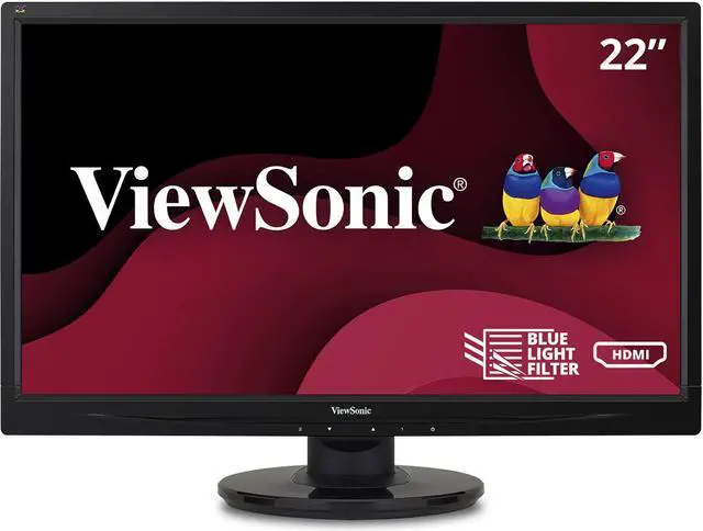 Main image of ViewSonic VA2246MH-LED-S 22" Full HD 1080p Widescreen Monitor