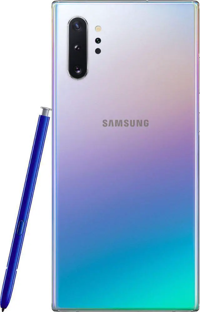 Alt view image 3 of 4 - Samsung Galaxy Note 10+ Plus 256GB Factory Unlocked Aura Glow (Fully Unlocked, 6.8 Inch Display, 4G LTE, U.S. Version) SM-N975UZBAXAA